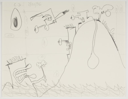 Untitled (3/30/96), Pencil on paper