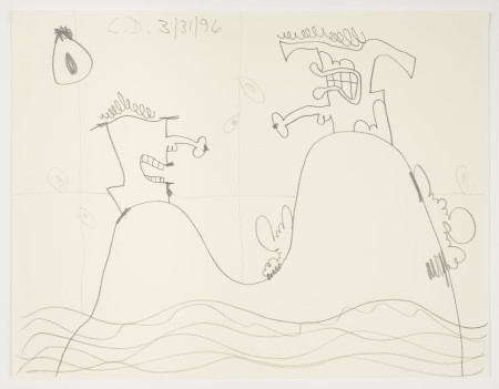 Untitled (3/31/96), Pencil on paper