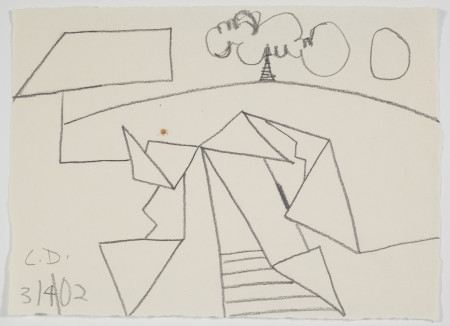 Untitled (3/4/02), Pencil on paper