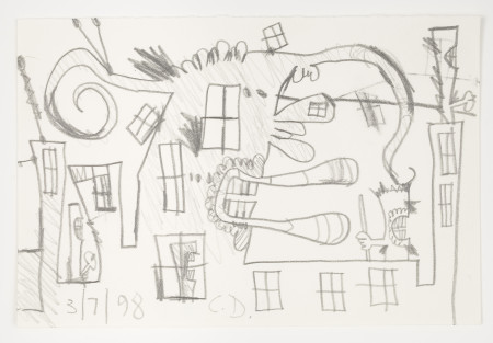 Untitled (3/7/98), Pencil on paper