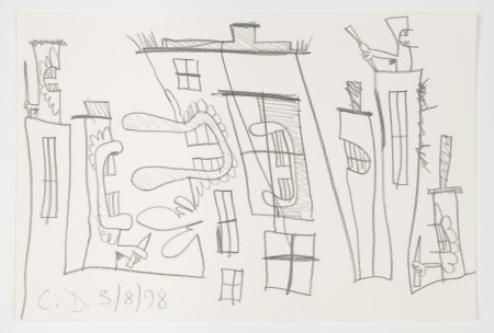 Untitled (3/8/98), Pencil on paper