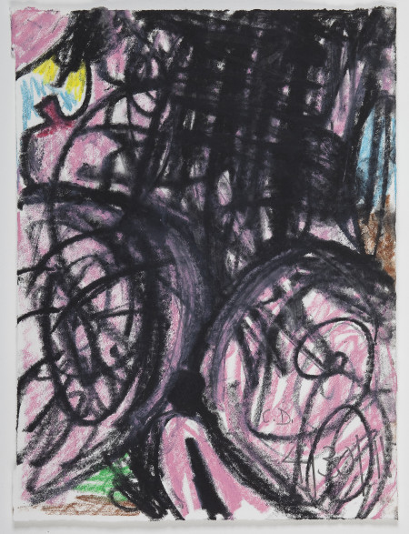 Untitled (3), Watercolor crayon and pencil on paper