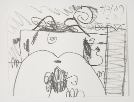 Untitled (4/2/09), Pencil on paper