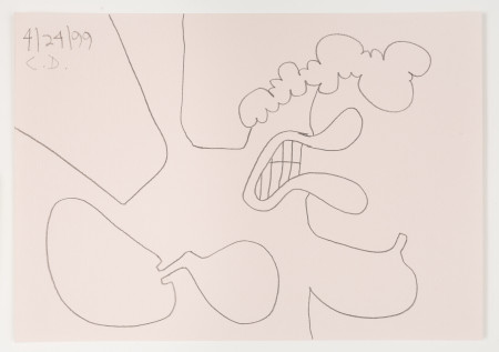 Untitled (4/24/99), Pencil on paper
