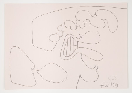 Untitled (4/24/99), Pencil on paper