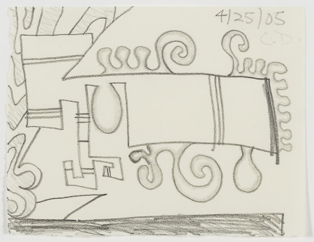 Untitled (4/25/05), Pencil on paper