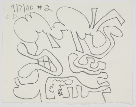 Untitled (4/7/00), Pencil on paper