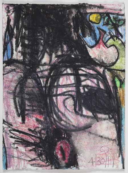 Untitled (4), Watercolor crayon and pencil on paper