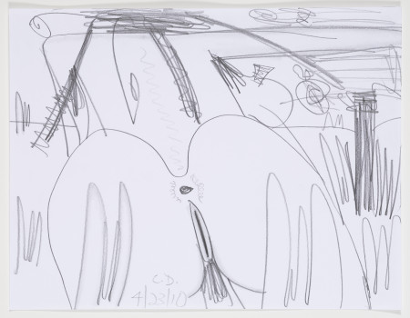 Untitled, Graphite on paper