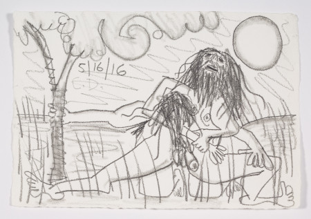 Untitled (5/16/16), Pencil on paper