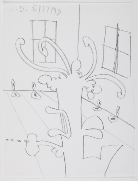 Untitled (5/17/98), Pencil on paper