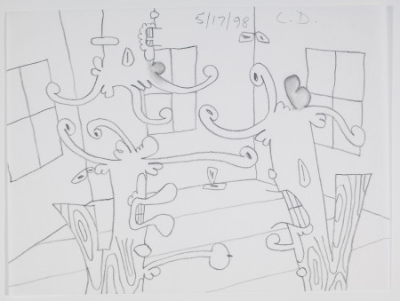 Untitled (5/17/98), Pencil on paper