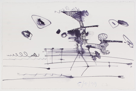 Untitled (5/5/99), Ink, pen and pencil on paper