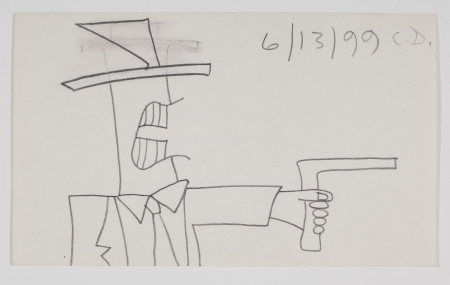Untitled (6/13/99), Pencil on paper