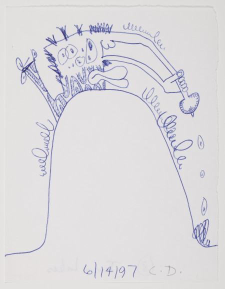 Untitled (6/14/97), Pen and pencil on paper