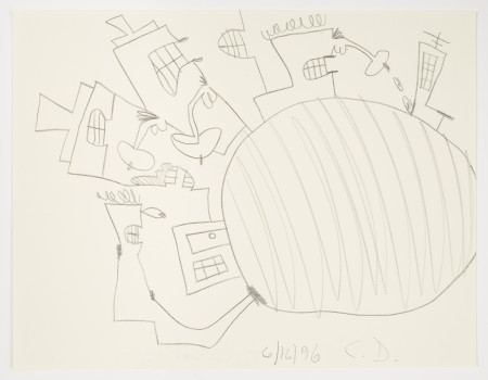 Untitled (6/16/96), Pencil on paper