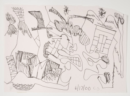 Untitled (6/17/00), Ink on paper