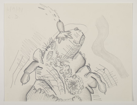 Untitled (6/9/91), Pencil on paper