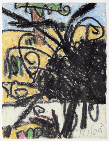 Untitled (7/1/09), Mixed media on paper