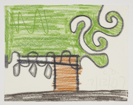 Untitled (7/13/07), Colored pencil and pencil on paper