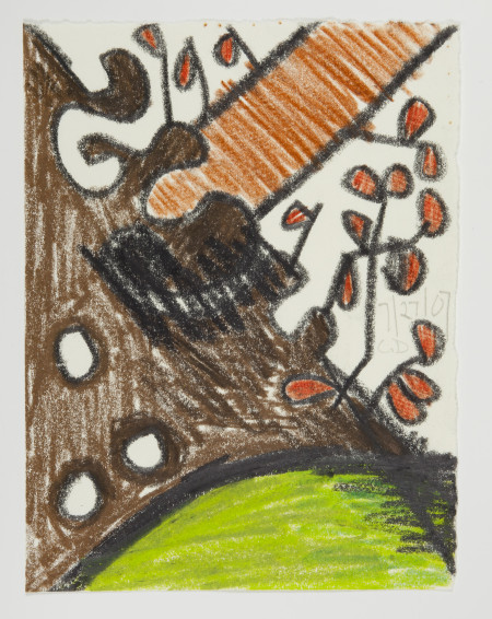Untitled (7/27/07), Colored pencil and pencil on paper