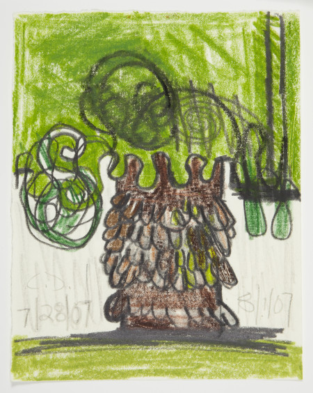 Untitled (7/28/07, 8/1/07), Colored pencil and pencil on paper