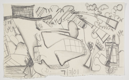 Untitled (7/7/01), Pencil on paper