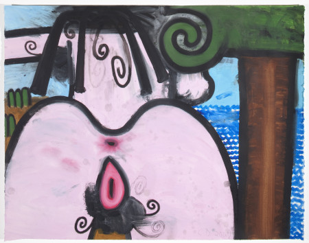 Untitled, Mixed media on paper