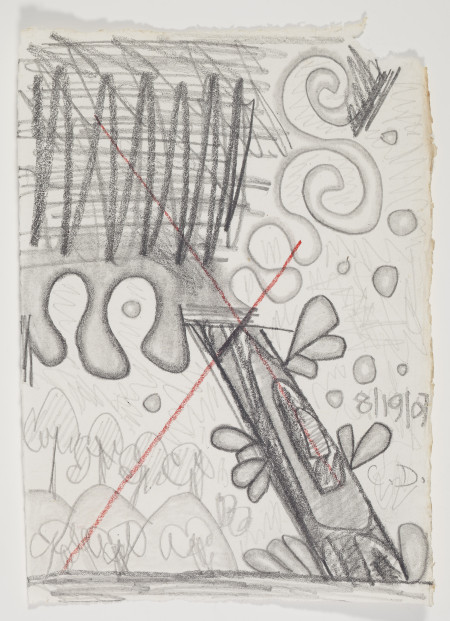 Untitled (8/19/07), Colored pencil and pencil on paper