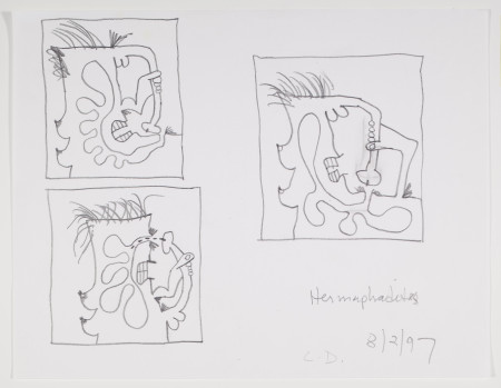 Untitled (8/2/97), Pencil on paper