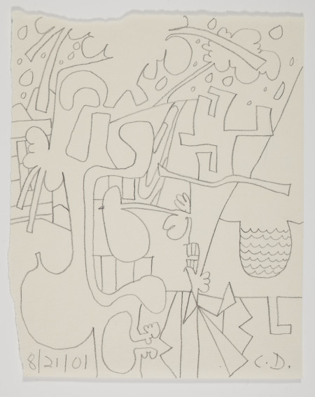 Untitled (8/21/01), Pencil on paper