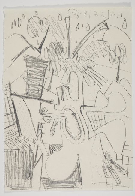 Untitled (8/22/01), Pencil on paper