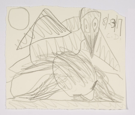 Untitled (8/23/17), Pencil on paper