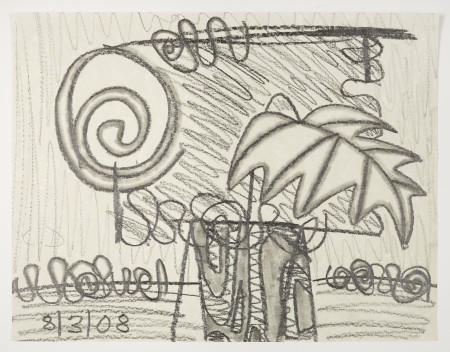 Untitled (8/3/08), Graphite on paper
