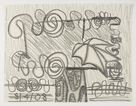 Untitled (8/4/08), Graphite on paper