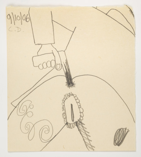 Untitled (9/10/06), Pencil on paper