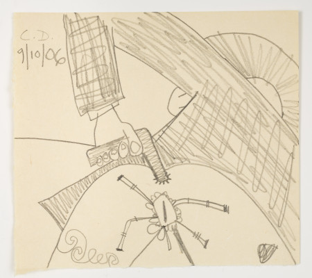 Untitled (9/10/06), Pencil on paper