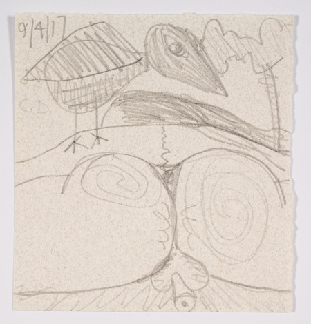 Untitled (9/14/17), Pencil on paper