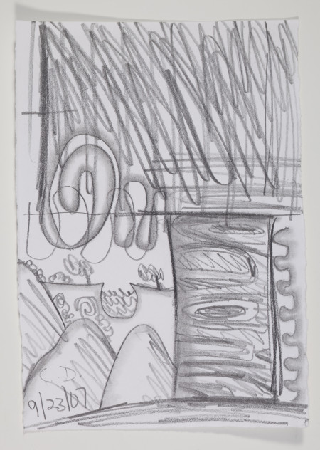 Untitled (9/23/07), Pencil on paper