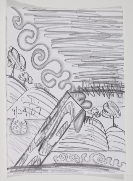 Untitled (9/24/07), Pencil on paper