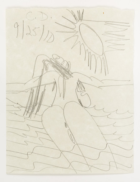 Untitled (9/25/10), Pencil on paper