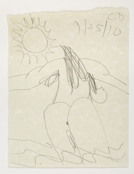 Untitled (9/25/10), Pencil on paper