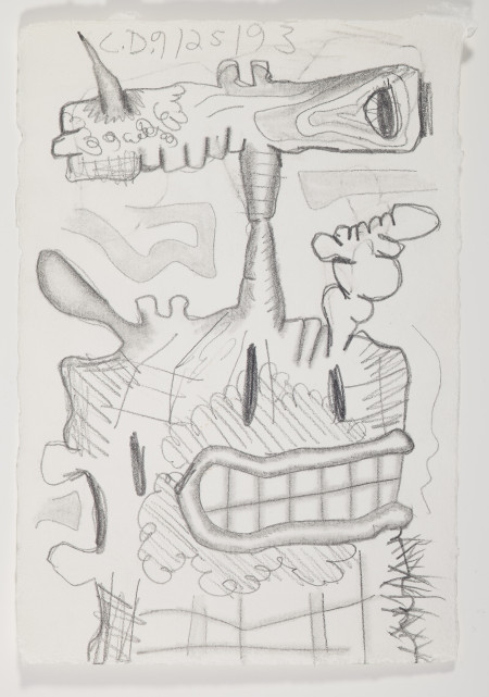 Untitled (9/25/93), Pencil on paper