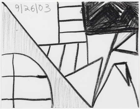 Untitled (9/26/03), Crayon on paper