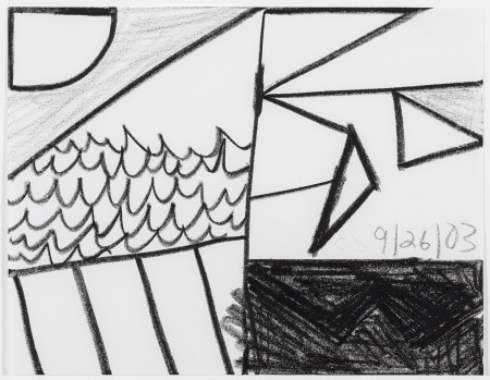 Untitled (9/26/03), Crayon on paper