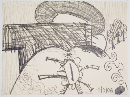 Untitled (9/5/06), Colored pencil on paper