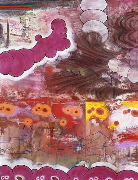 Aphelion, Mixed media on assorted veneers