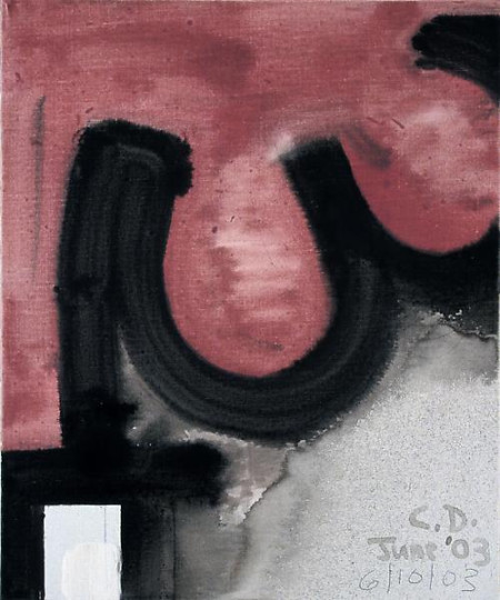 Composite Image (Testicles), Mixed media on linen