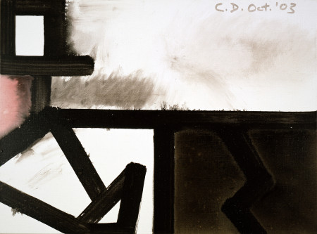 Composite Image (Tooth), Mixed media on linen