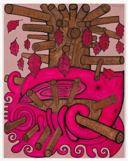 Culture as a Verb, Mixed media on linen